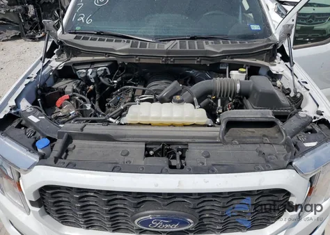 2022 Ford F150 Supercrew из США, поврежденный, VIN 1FTEW1C53NFA68671